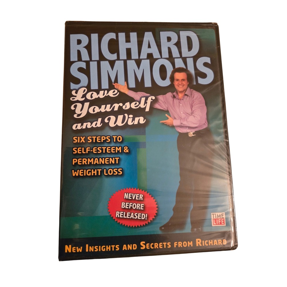 Richard Simmons Love Yourself & Win DVD Weight Loss Self‎ Esteem NEW